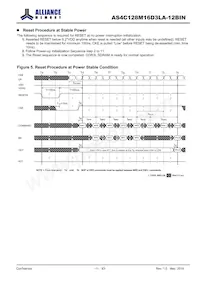 AS4C128M16D3LA-12BINTR Datasheet Pagina 11