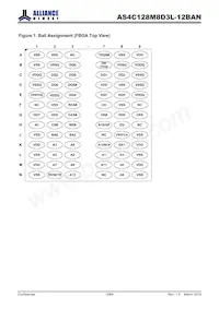 AS4C128M8D3L-12BAN Datasheet Page 3