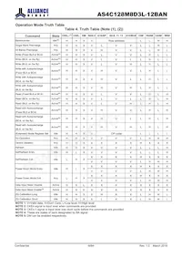 AS4C128M8D3L-12BAN Datasheet Page 8