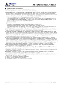 AS4C128M8D3L-12BAN Datasheet Page 10