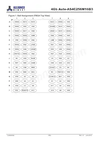 AS4C256M16D3-12BANTR Datasheet Pagina 3