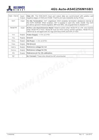 AS4C256M16D3-12BANTR Datasheet Pagina 7