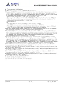 AS4C256M16D3LA-12BINTR Datasheet Page 10