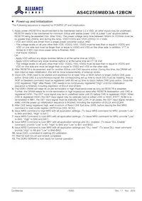 AS4C256M8D3A-12BCNTR Datasheet Page 10