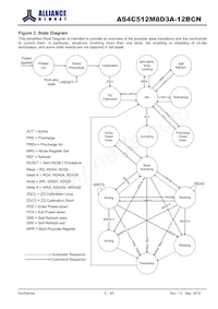 AS4C512M8D3A-12BCNTR Datenblatt Seite 5