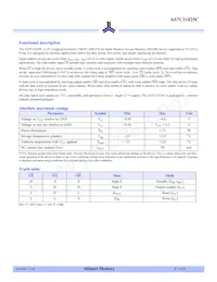 AS7C31025C-12TJINTR Datenblatt Seite 2