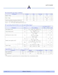 AS7C31025C-12TJINTR Datasheet Pagina 3