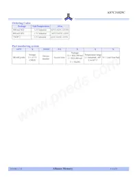 AS7C31025C-12TJINTR Datasheet Pagina 8