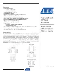 AT24C1024BY7-YH25-T Datasheet Cover