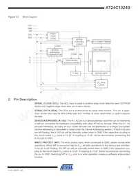 AT24C1024BY7-YH25-T數據表 頁面 3