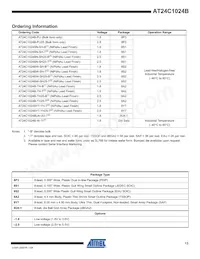 AT24C1024BY7-YH25-T Datasheet Page 13