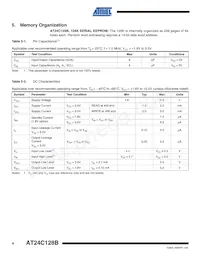 AT24C128BY6-YH-T Datasheet Pagina 4