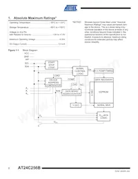 AT24C256BW-SH-T Datasheet Pagina 2