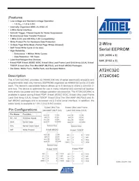 AT24C64CY6-YH-T Datenblatt Cover