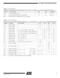 AT25040AY6-10YH-1.8數據表 頁面 3