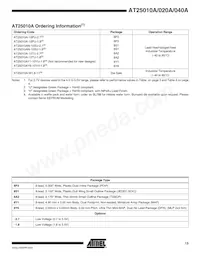 AT25040AY6-10YH-1.8 Datasheet Page 13