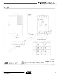 AT25040AY6-10YH-1.8 Datasheet Page 19