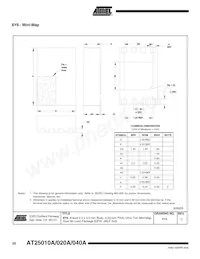 AT25040AY6-10YH-1.8 Datenblatt Seite 20