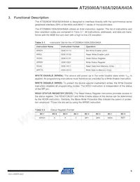 AT25320AY6-10YH-1.8 Datasheet Page 9