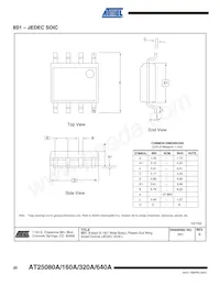 AT25320AY6-10YH-1.8 Datasheet Pagina 20