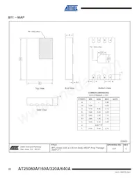 AT25320AY6-10YH-1.8數據表 頁面 22