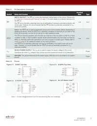 AT25DF011-MAHN-Y Datasheet Pagina 3