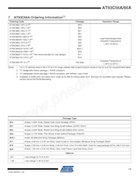 AT93C66AW-10SU-2.7 Datasheet Pagina 13