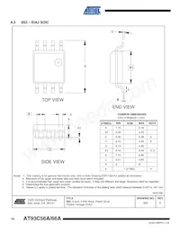 AT93C66AW-10SU-2.7 Datasheet Pagina 16