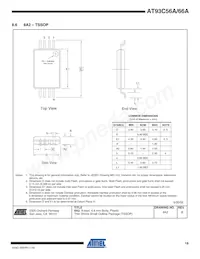 AT93C66AW-10SU-2.7 Datasheet Pagina 19