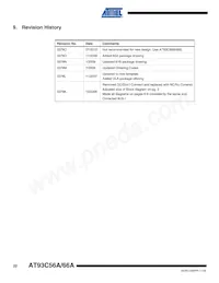 AT93C66AW-10SU-2.7 Datasheet Pagina 22