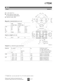 B65813D0400A048 Datasheet Pagina 3