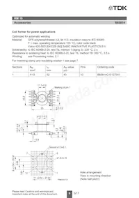 B65813D0400A048 Datasheet Pagina 6