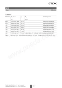 B65839A0000Y066 Datasheet Pagina 3