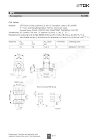 B65839A0000Y066 Datasheet Pagina 6