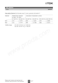 B66367G1500X187 Datasheet Pagina 3