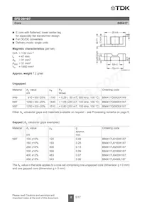 B66417G0000X195 Datasheet Pagina 2