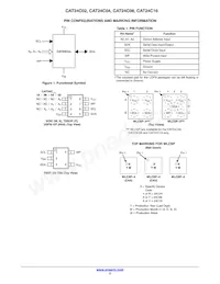 CAT24C04WI-GT3JN Datenblatt Seite 2