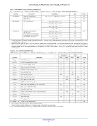 CAT24C04WI-GT3JN Datasheet Pagina 4