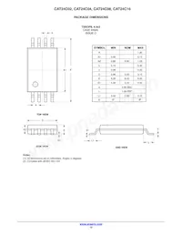 CAT24C04WI-GT3JN Datasheet Page 12