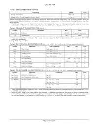 CAT24C164WI-GT3 Datasheet Pagina 2