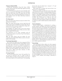 CAT24C164WI-GT3 Datasheet Pagina 4