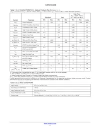 CAT24C256ZD2IGT2 Datasheet Page 4