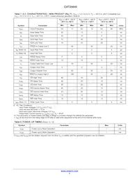 CAT25640HU3I-GT3 Datasheet Page 5