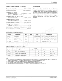 CAT28F001LI-12T Datasheet Pagina 3