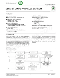CAT28LV256GI-25T Datenblatt Cover