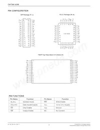 CAT28LV256GI-25T Datenblatt Seite 2