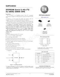 CAT34C02VP2I-GT4數據表 封面