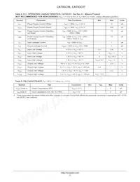 CAT93C56XI-T2 Таблица данных Страница 3