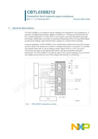 CBTL03SB212BS Datenblatt Cover