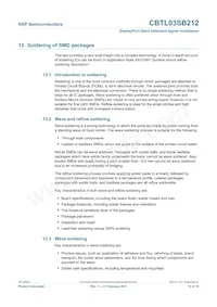 CBTL03SB212BS Datasheet Pagina 10